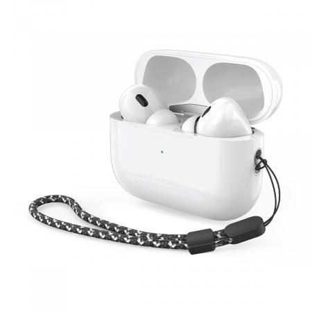 Беспроводные наушники с микрофоном Deppa Air Pro ANC, TWS, BT 5.2, 300 мАч, ANC, QI (44194) Белый