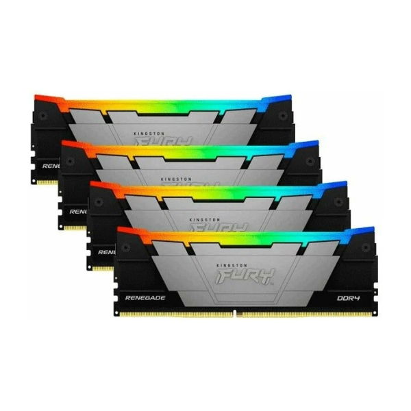 Оперативная память Kingston Fury Renegade RGB DDR4 32GB 3200MHz CL16 DIMM 4x8 RGB