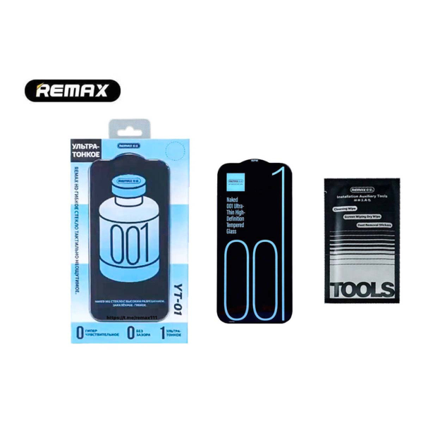 Стекло для iPhone 17 Pro Max REMAX (YT-01) Чёрный