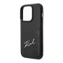Чехол Karl Lagerfeld для iPhone 14 Pro PU with Cardslot Signature logo Hard (KLHCP14LCSSK) Черный Чехол Karl Lagerfeld для iPhone 14 Pro PU with Cardslot Signature logo Hard (KLHCP14LCSSK) Черный