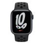 Apple Watch Nike Series 7, 41 мм корпус из алюминия цвета «тёмная ночь», спортивный ремешок Nike цвета «антрацитовый/чёрный» Apple Watch Nike Series 7, 41 мм корпус из алюминия цвета «тёмная ночь», спортивный ремешок Nike цвета «антрацитовый/чёрный»