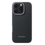 Чехол для iPhone 16 Pro Max Pitaka Ultra-Slim Case (KI1601NOP), черный