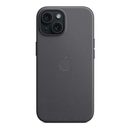 Чехол FineWoven Case для Apple iPhone 15 с MagSafe Black, черный Чехол FineWoven Case для Apple iPhone 15 с MagSafe Black, черный