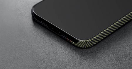 Чехол для iPhone 14 Pro Max Pitaka Fusion Weaving MagEZ Case 3 кевлар (арамид) (FO1401PM) Overture