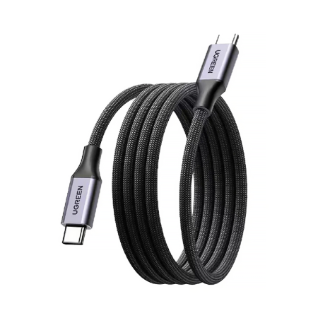 Кабель с магнитным основанием UGREEN L520 Type-C - Type-C 1м (55517) Серый