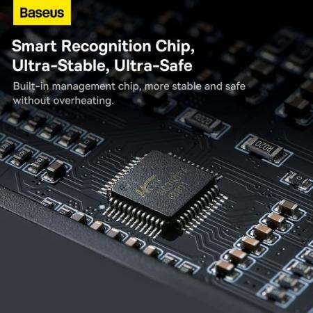 Беспроводное зарядное устройство Baseus Digital LED Display 2in1 Wireless Charger 20W с кабелем USB For type-C 3A 1m BS-W528 (WXSX010101) Black, черный Беспроводное зарядное устройство Baseus Digital LED Display 2in1 Wireless Charger 20W с кабелем USB For type-C 3A 1m BS-W528 (WXSX010101) Black, черный