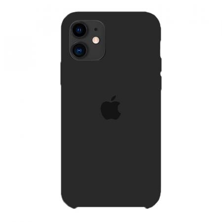 Чехол Silicone Case для Apple iPhone 11 Black, черный Чехол Silicone Case для Apple iPhone 11 Black, черный