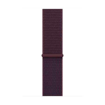 Apple Watch Series 12, 46 мм корпус из алюминия цвета «Light Gold», ремешок Sport Loop цвета «Burgundy»