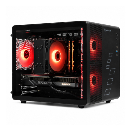 Игровой ПК Raskat Strike 520, AMD Ryzen 5 7500F, NVIDIA RTX 5060 8Gb, 32Gb DDR5, 1Tb SSD, Чёрный