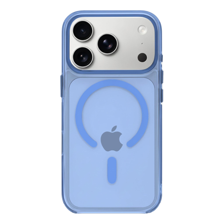 Чехол для iPhone 18 Pro Max с MagSafe Clear Case Голубой