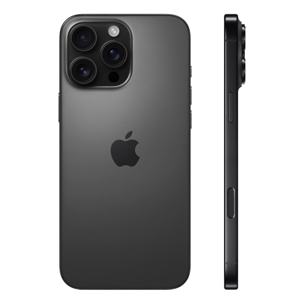 Apple iPhone 16 Pro Max 256Gb Dual SIM Black Titanium, титановый чёрный
