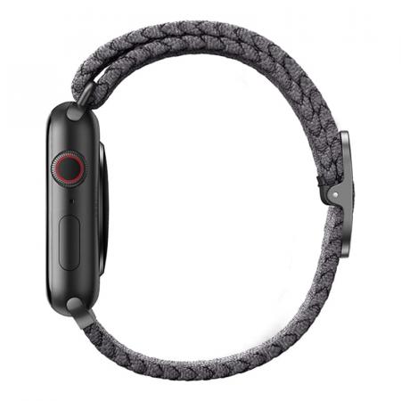 Ремешок UNIQ для Apple Watch 38/40/41 мм ASPEN Strap Braided (40MM-ASPGRY) Серый Ремешок UNIQ для Apple Watch 38/40/41 мм ASPEN Strap Braided (40MM-ASPGRY) Серый