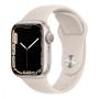 Apple Watch Series 7, 45 мм корпус из алюминия цвета «сияющая звезда»,  спортивный ремешок «сияющая звезда» Apple Watch Series 7, 45 мм корпус из алюминия цвета «сияющая звезда»,  спортивный ремешок «сияющая звезда»