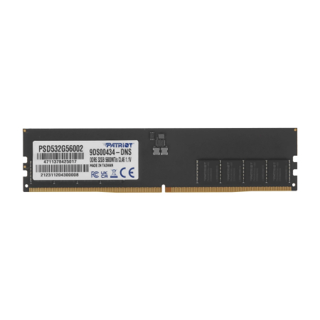 Оперативная память Patriot Signature Line PSD532G56002S DDR5 32GB 5600MHz CL46 SO DIMM 1x32GB