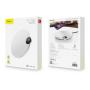 Беспроводное зарядное устройство Baseus Led Display Wireless Charger (WXSX-02) White, белый