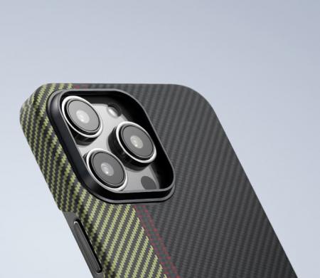 Чехол для iPhone 14 Pro Max Pitaka Fusion Weaving MagEZ Case 3 кевлар (арамид) (FO1401PM) Overture