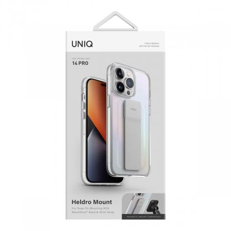 Чехол для iPhone 14 Pro UNIQ Heldro Mount +Band Iridescent (IP6.1P(2022)-HELMIRD) Радужный Чехол для iPhone 14 Pro UNIQ Heldro Mount +Band Iridescent (IP6.1P(2022)-HELMIRD) Радужный