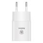 Зарядное устройство USB-A Baseus Letour Charger 2.1A (CCALL-E2A02), белый