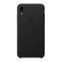 Чехол для Apple iPhone XR Leather Case Black, черный Чехол для Apple iPhone XR Leather Case Black, черный