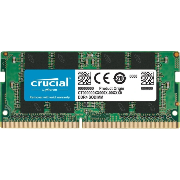 Оперативная память Crucial CT16G4SFS832A DDR4 16GB 3200MHz CL SO DIMM 1x16GB OEM