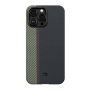 Чехол для iPhone 14 Pro Max Pitaka Fusion Weaving MagEZ Case 3 кевлар (арамид) (FO1401PM) Overture