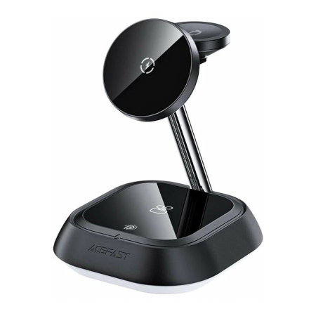Беспроводное зарядное устройство AceFast Wireless Charger Desktop Holder (E16) Black, черный