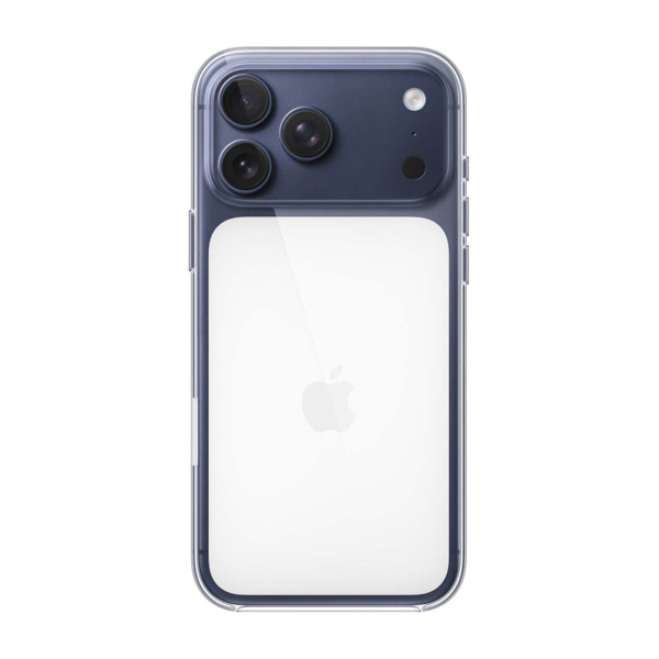Чехол для iPhone 17 Pro Max Clear Case с MagSafe Прозрачный