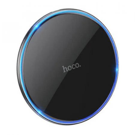 Беспроводное зарядное устройство hoco. CW6 Pro Easy Black, черный Беспроводное зарядное устройство hoco. CW6 Pro Easy Black, черный