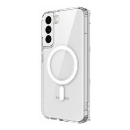 Чехол для Samsung S24 Plus Clear Case MagSafe, Прозрачный