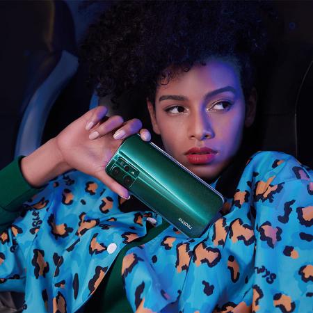 Realme 9 Pro+ 6/128Gb Aurora Green, зеленый