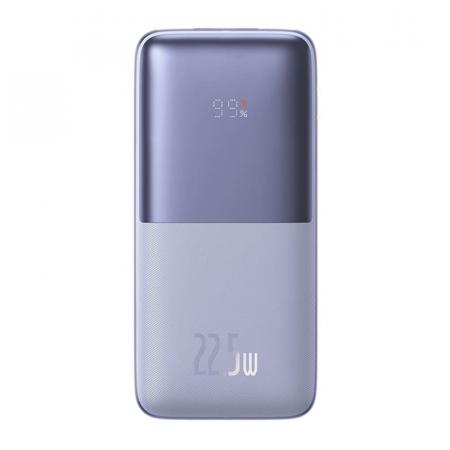 Внешний аккумулятор Baseus Bipow Pro Digital Display Fast Charge 10000mAh 22.5W с кабелем USB - Type-C, 3A, 0,3 м PPBD2-1022 (PPBD040005) Фиолетовый Внешний аккумулятор Baseus Bipow Pro Digital Display Fast Charge 10000mAh 22.5W с кабелем USB - Type-C, 3A, 0,3 м PPBD2-1022 (PPBD040005) Фиолетовый