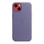Чехол Leather Case MagSafe для Apple iPhone 13, кожа, «сиреневая глициния»