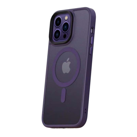 Чехол DFANS Design be different с Magsafe для Apple iPhone 14 Pro Max Фиолетовый Чехол DFANS Design be different с Magsafe для Apple iPhone 14 Pro Max Фиолетовый