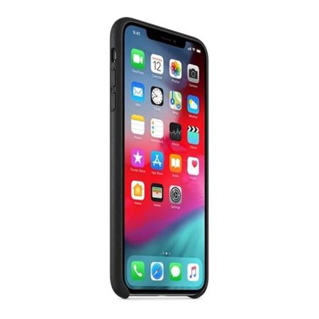 Чехол для Apple iPhone XR Leather Case Black, черный Чехол для Apple iPhone XR Leather Case Black, черный