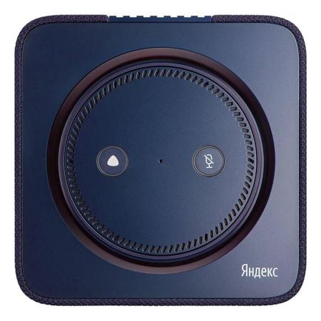 Умная колонка Яндекс.Станция Макс (с Алисой, с Zigbee) Синий