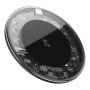 Беспроводное зарядное устройство Baseus Simple Wireless Charger 15W Type-C BSWC-P10CX (WXJK-BA02) Black, черный/прозрачный