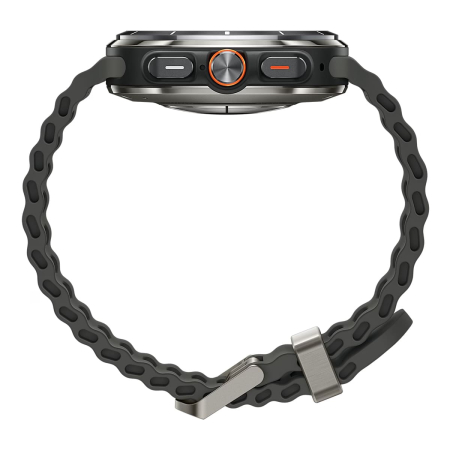 Часы Samsung Galaxy Watch Ultra 47 мм Titanium Silver, серебряный титан (2024)