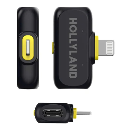 Микрофон Hollyland Lark A1 Combo Black, чёрный