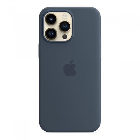 Чехол Silicone Case с MagSafe для Apple iPhone 14 Pro Max Синий