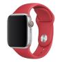 Силиконовый ремешок COTEetCI Silicone Sport Band для Apple Watch 38/40 мм Red, красный