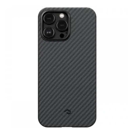 Чехол для iPhone 14 Pro Pitaka MagEZ Case 3 кевлар (арамид) (KI1401P) Черно-серый Чехол для iPhone 14 Pro Pitaka MagEZ Case 3 кевлар (арамид) (KI1401P) Черно-серый