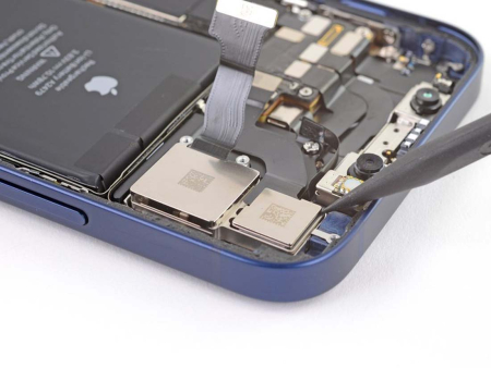 Замена верхнего шлейфа iPhone 12 mini (боковые кнопки)