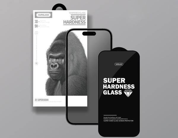 Защитное стекло для iPhone 15 Pro Max SUPGLASS SUPER HARDNESS (XC-11) Защитное стекло для iPhone 15 Pro Max SUPGLASS SUPER HARDNESS (XC-11)