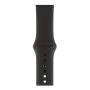 Силиконовый ремешок COTEetCI Silicone Sport Band для Apple Watch 38/40 мм Black, черный