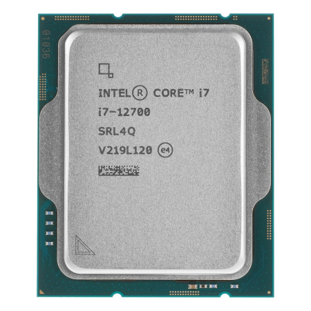 Процессор Intel Core i7-12700, 2.1ГГц (Turbo 4,90ГГц), LGA1700, OEM (CM8071504555019SRL4Q)