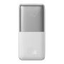 Внешний аккумулятор Baseus Bipow Pro Digital Display Fast Charge 10000mAh 20W с кабелем USB - Type-C, 3A, 0,3 м PPBD2-1020 (PPBD040102) Белый Внешний аккумулятор Baseus Bipow Pro Digital Display Fast Charge 10000mAh 20W с кабелем USB - Type-C, 3A, 0,3 м PPBD2-1020 (PPBD040102) Белый