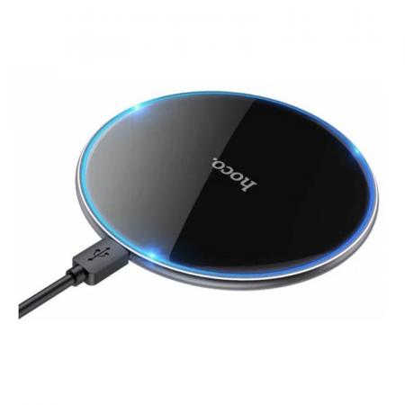 Беспроводное зарядное устройство hoco. CW6 Pro Easy Black, черный Беспроводное зарядное устройство hoco. CW6 Pro Easy Black, черный