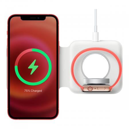 Беспроводное зарядное устройство Apple MagSafe Duo (MHXF3AM) White, белый