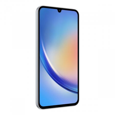 Samsung Galaxy A34 (2023) 8/256Gb Awesome Silver, серебряный