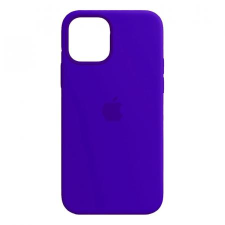 Чехол Silicone Case для Apple iPhone 12/12 Pro Пурпурно-синий Чехол Silicone Case для Apple iPhone 12/12 Pro Пурпурно-синий